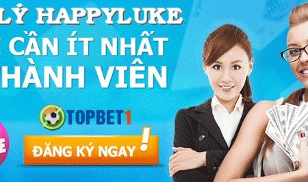 Đại Lý HappyLuke – Hoa hồng lên đến 40% hàng tháng từ Nhà cái casino Happyluke