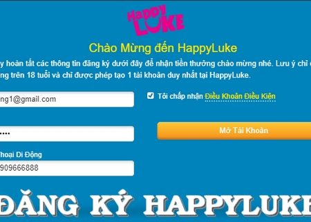 Đăng Ký Happyluke – Hướng Dẫn Đăng Ký Tài Khoản Tại Happyluke