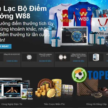 W88 Rewards – Đổi điểm thưởng lấy các phần quà giá trị tại W88